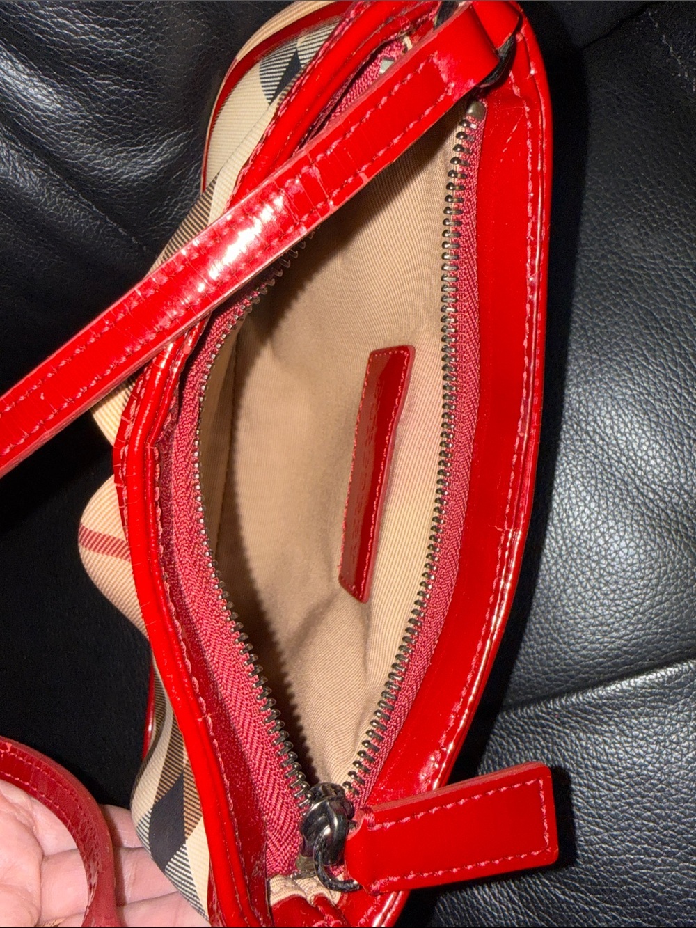 Burberry Plaid Shoulder Bag - Picture 13 of 15